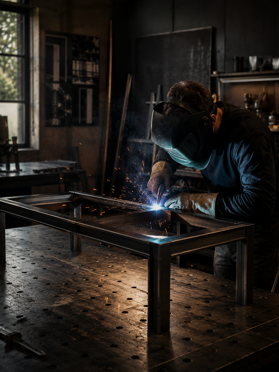 Handwerkliche Fertigung in der Möbelloft Manufaktur